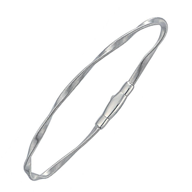 Marco Bicego White Gold Single Strand Bracelet | Marrakech Collection