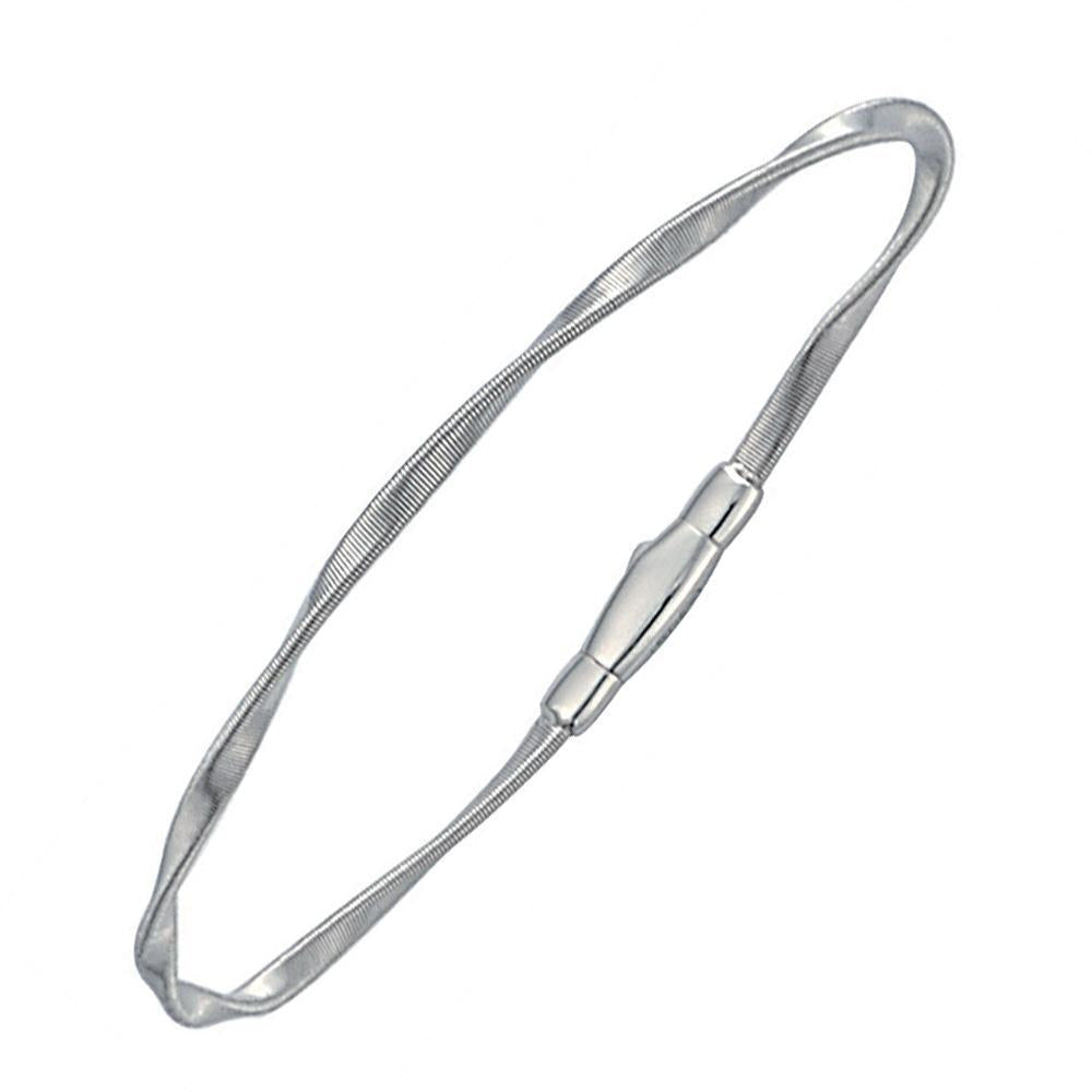 Marco Bicego White Gold Single Strand Bracelet | Marrakech Collection