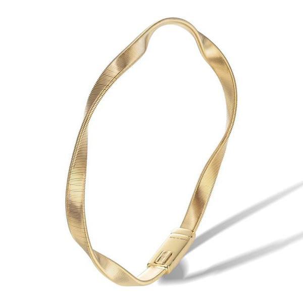 Marco Bicego Yellow Gold Bangle Bracelet | Marrakech Collection