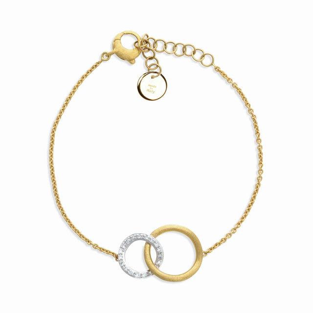 Marco Bicego Yellow Gold and Diamond Bracelet | Jaipur Collection