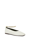 Maria Luca Augusta Ballet Flat in Ivory