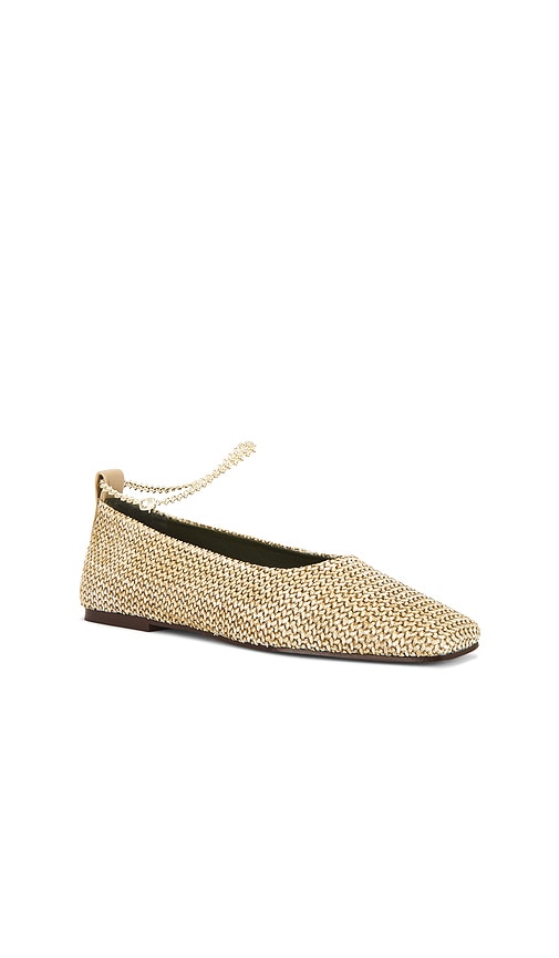 Maria Luca Augusta Ballet Flat in Neutral