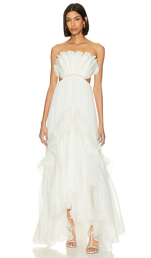Maria Lucia Hohan Azoray Bridal Gown in White - Robe de mariée Maria Lucia Hohan Azoray en blanc - Maria Lucia Hohan Azoray 白色婚纱 - Maria Lucia Hohan Azoray Brautkleid in Weiß - Maria Lucia Hohan Azoray 브라이들 드레스 화이트 색상 - Abito da sposa Maria Lucia Hohan Azoray in bianco