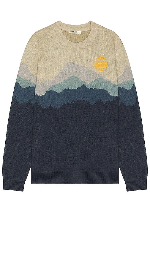 Marine Layer Archive Scenic Sweater in Tan - Pull Scenic Marine Layer Archive en beige - 黄褐色 Marine Layer Archive Scenic 毛衣 - Marine Layer Archive Scenic Pullover in Hellbraun - Marine Layer 아카이브 시닉 스웨터(탠 색상) - Maglione scenico Marine Layer Archive in marrone chiaro