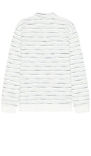 Marine Layer Boucle Sweater in Light Grey