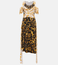 Marine Serre Printed midi dress. Marine Serre 印花中长连衣裙