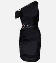Marine Serre Ruched jersey minidress