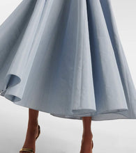 Markarian Marlowe ruffled taffetta midi dress