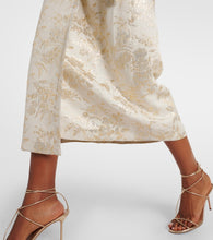 Markarian Marni floral jacquard wrap dress