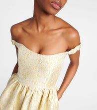 Markarian Off-shoulder embroidered midi dress