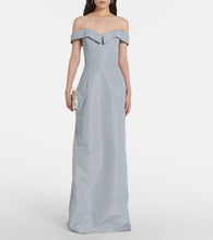 Markarian Sarika off-shoulder taffeta gown