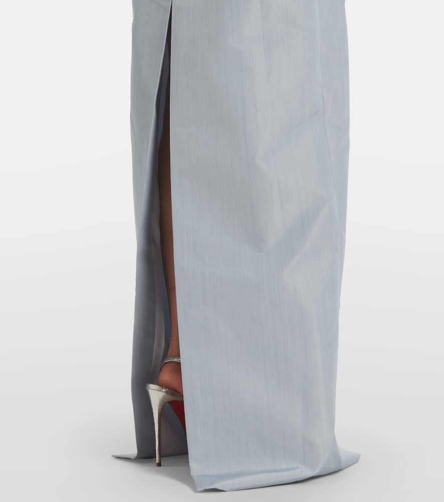 Markarian Sarika off-shoulder taffeta gown