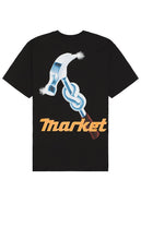 Market Advanced Engineering T-shirt in Black - T-shirt Market Advanced Engineering en noir - 市场高级工程黑色 T 恤 - Market Advanced Engineering T-Shirt in Schwarz - Market Advanced Engineering 티셔츠블랙 색상 - T-shirt Market Advanced Engineering in nero