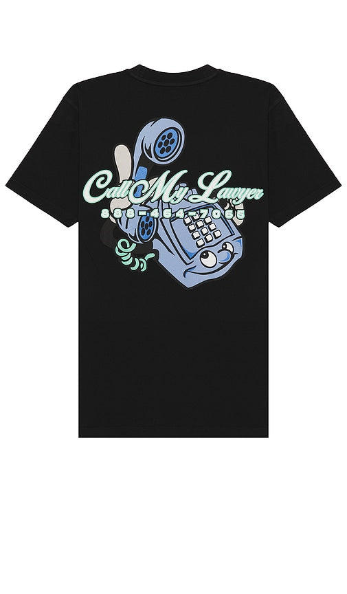 Market Fear My Lawyer T-shirt in Black - T-shirt Market Fear My Lawyer en noir - Market Fear My Lawyer 黑色 T 恤 - Market Fear My Lawyer T-Shirt in Schwarz - Market Fear My Lawyer 티셔츠블랙 색상 - T-shirt Market Fear My Lawyer in nero