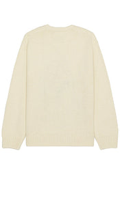 Market Making The Grade Bear Sweater in Ivory