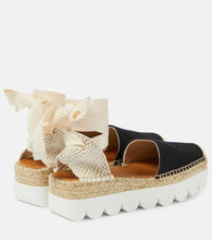 Marni Canvas wedge espadrilles