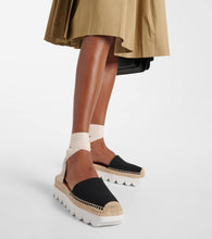 Marni Canvas wedge espadrilles