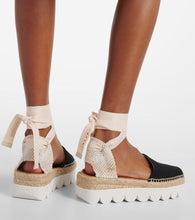 Marni Canvas wedge espadrilles
