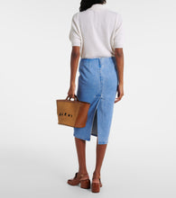 Marni Denim midi skirt