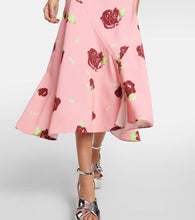 Marni Floral midi dress