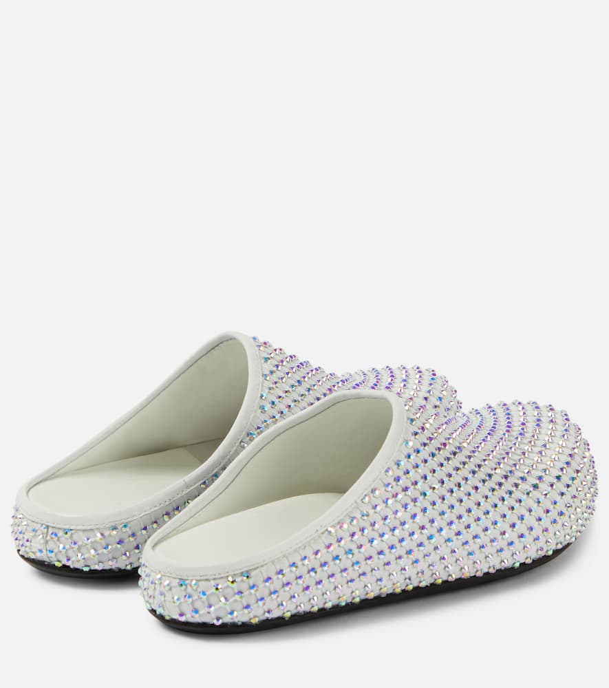 Marni Fussbett Sabot calf hair clogs