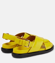 Marni Fussbett leather sandals