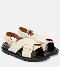 Marni Fussbett leather sandals - Marni Fussbett 皮革凉鞋