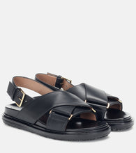 Marni Fussbett leather sandals - Marni Fussbett 皮革凉鞋