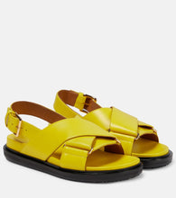 Marni Fussbett leather sandals - Marni Fussbett 皮革凉鞋