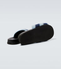 Marni Fussbett striped slides