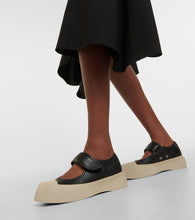 Marni Leather Mary Jane sneakers