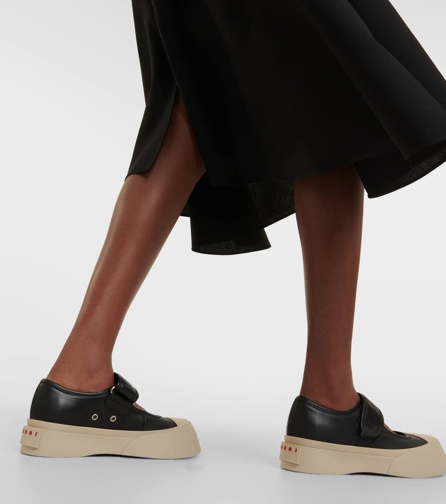 Marni Leather Mary Jane sneakers