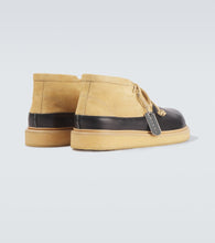Marni Leather and suede desert boots