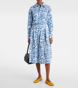 Marni Little Bow leather ballet flats