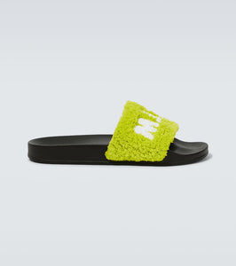 Marni Logo terry slides
