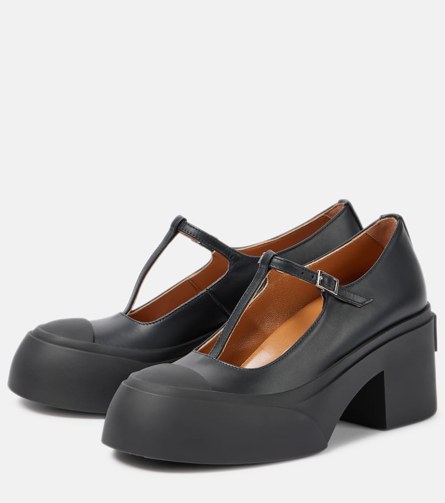 Marni Pablo leather Mary Jane pumps