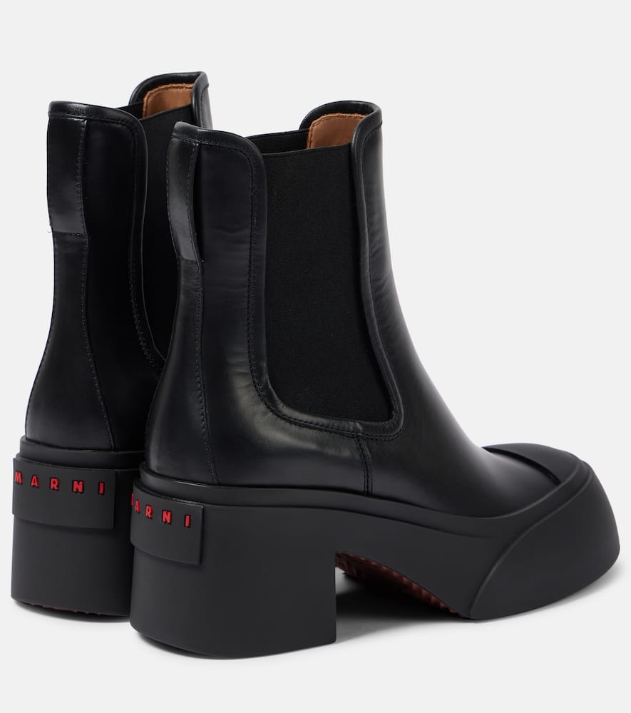 Marni Pablo leather platform ankle boots