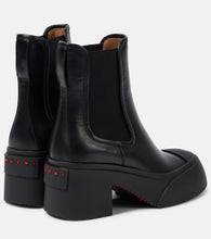 Marni Pablo leather platform ankle boots