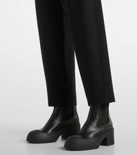 Marni Pablo leather platform ankle boots