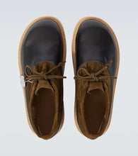 Marni Patchy suede combat boots