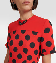 Marni Polka dot cady midi dress