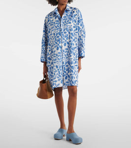 Marni Printed floral cotton dress