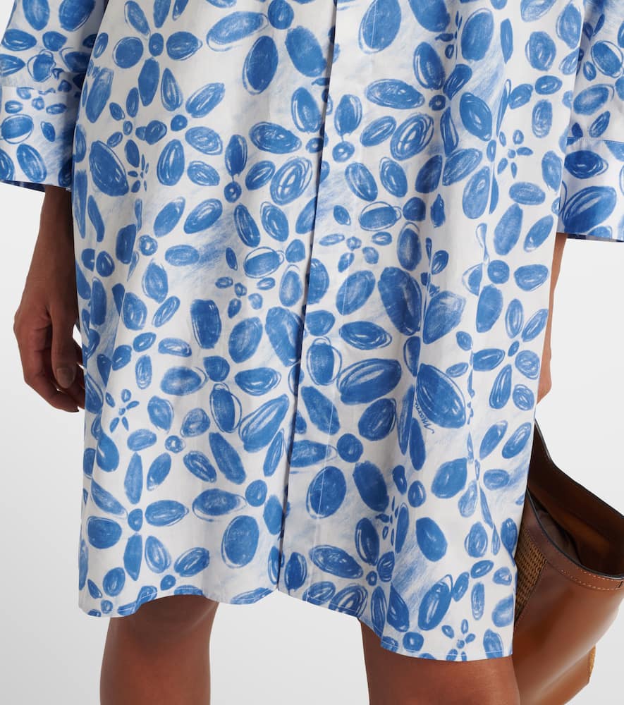 Marni Printed floral cotton dress