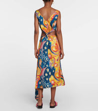Marni Printed midi dress