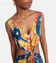 Marni Printed midi dress