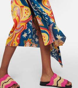 Marni Printed midi dress