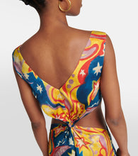 Marni Printed midi dress