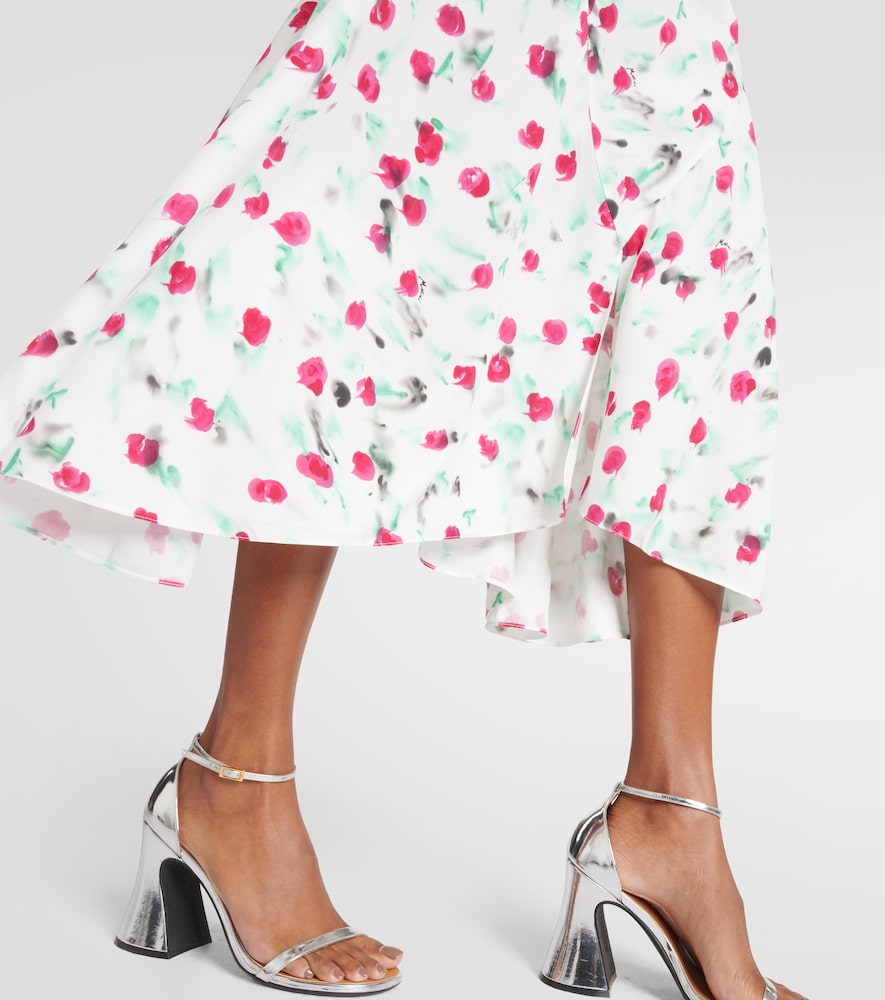 Marni Printed midi skirt