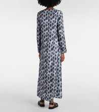 Marni Printed silk maxi dress