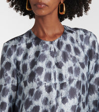 Marni Printed silk maxi dress